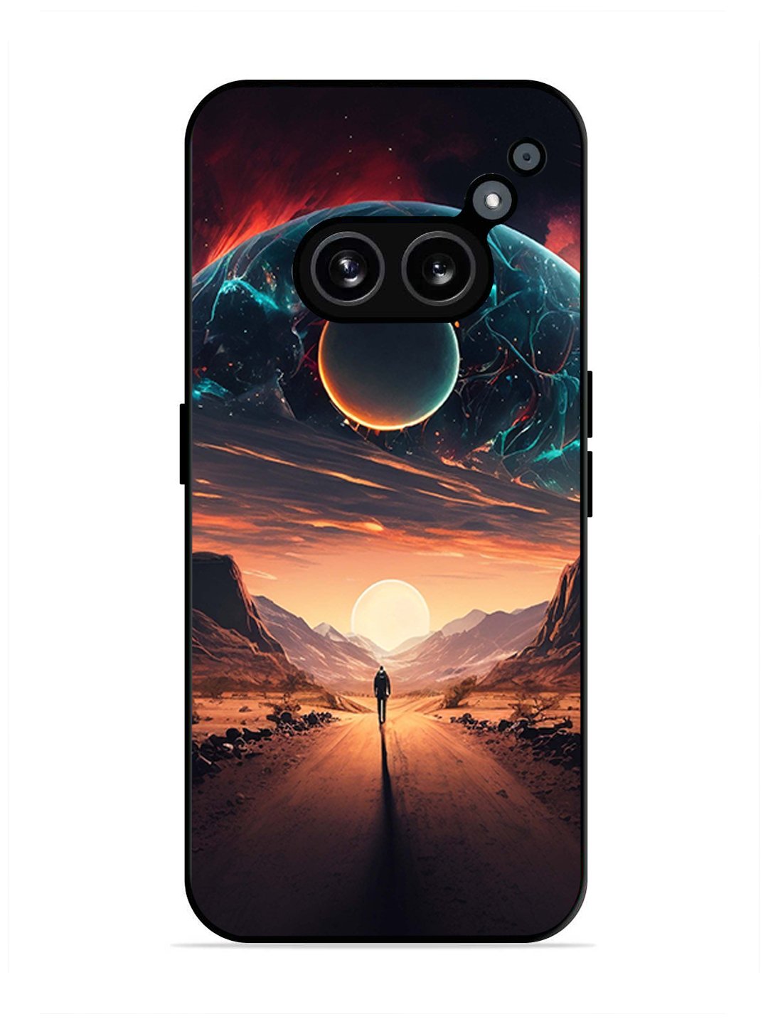 Nothing Phone 2a 5G Sunset with space scene