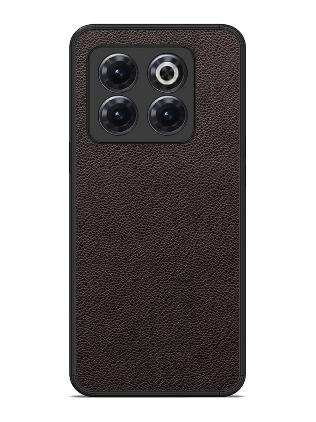 OnePlus 10T Print of Brown Leather Pattern
