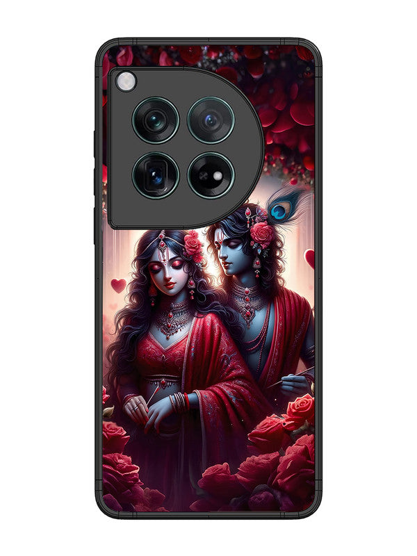 OnePlus 12 Couples in Red theme like Radha Krishna