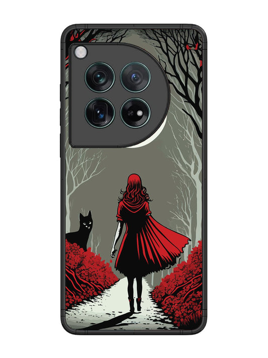 OnePlus 12 Scarlet Girl in Red Forest
