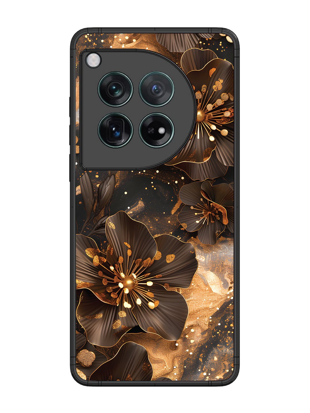 OnePlus 12 Golden Flowars
