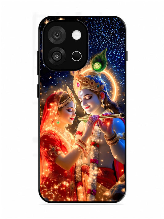 OnePlus 13s 5G Radha Krishna posing with flute