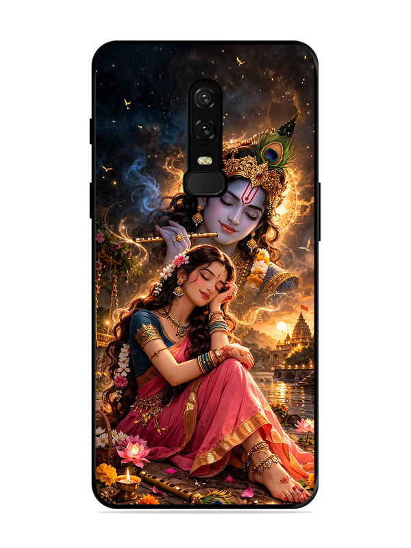 OnePlus 6 Radha thinking of Krishna
