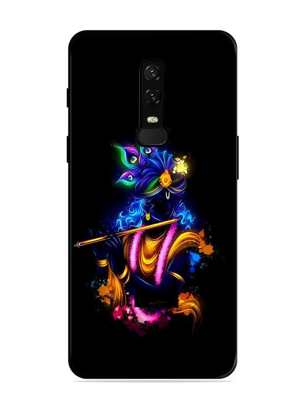 OnePlus 6 Krishna Playing Flute