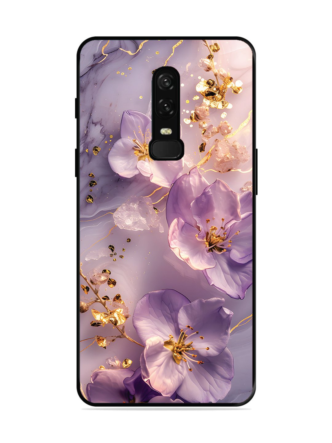 OnePlus 6 Orchid with Golden Safron