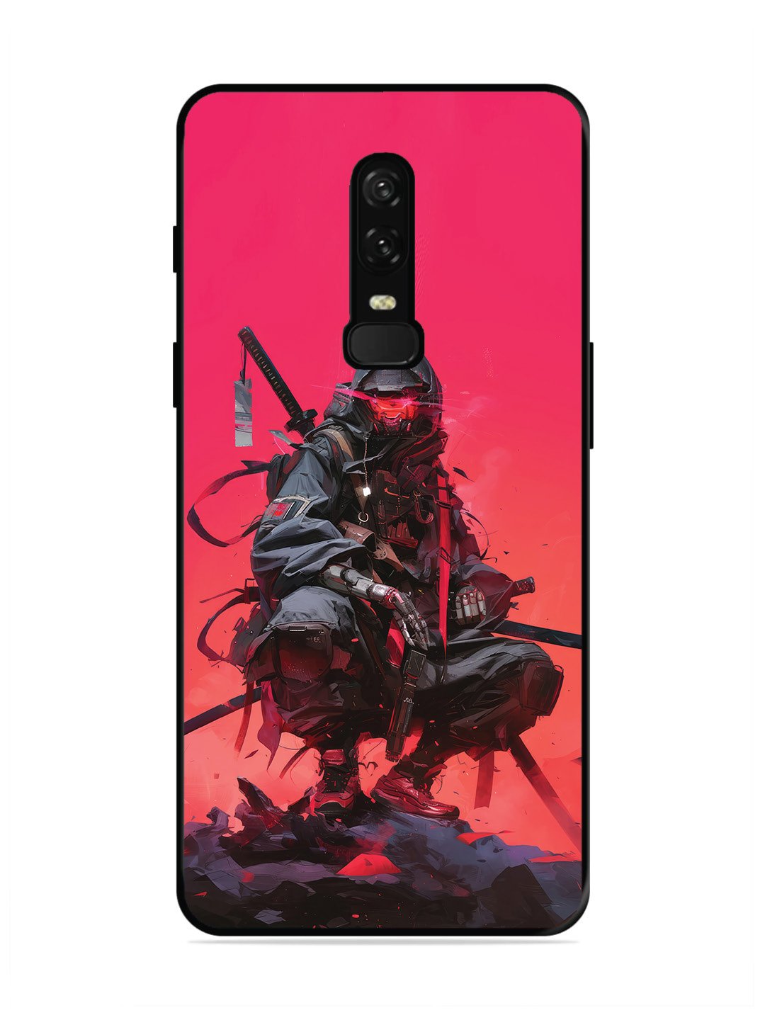 OnePlus 6 Cyberpunk Ninja Katana