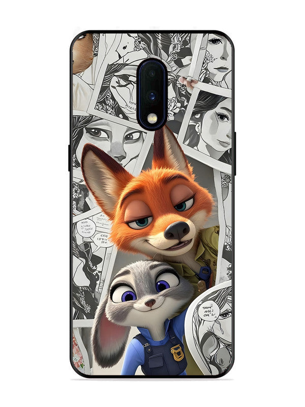 OnePlus 7 Cute Nick wilde and judy hopps