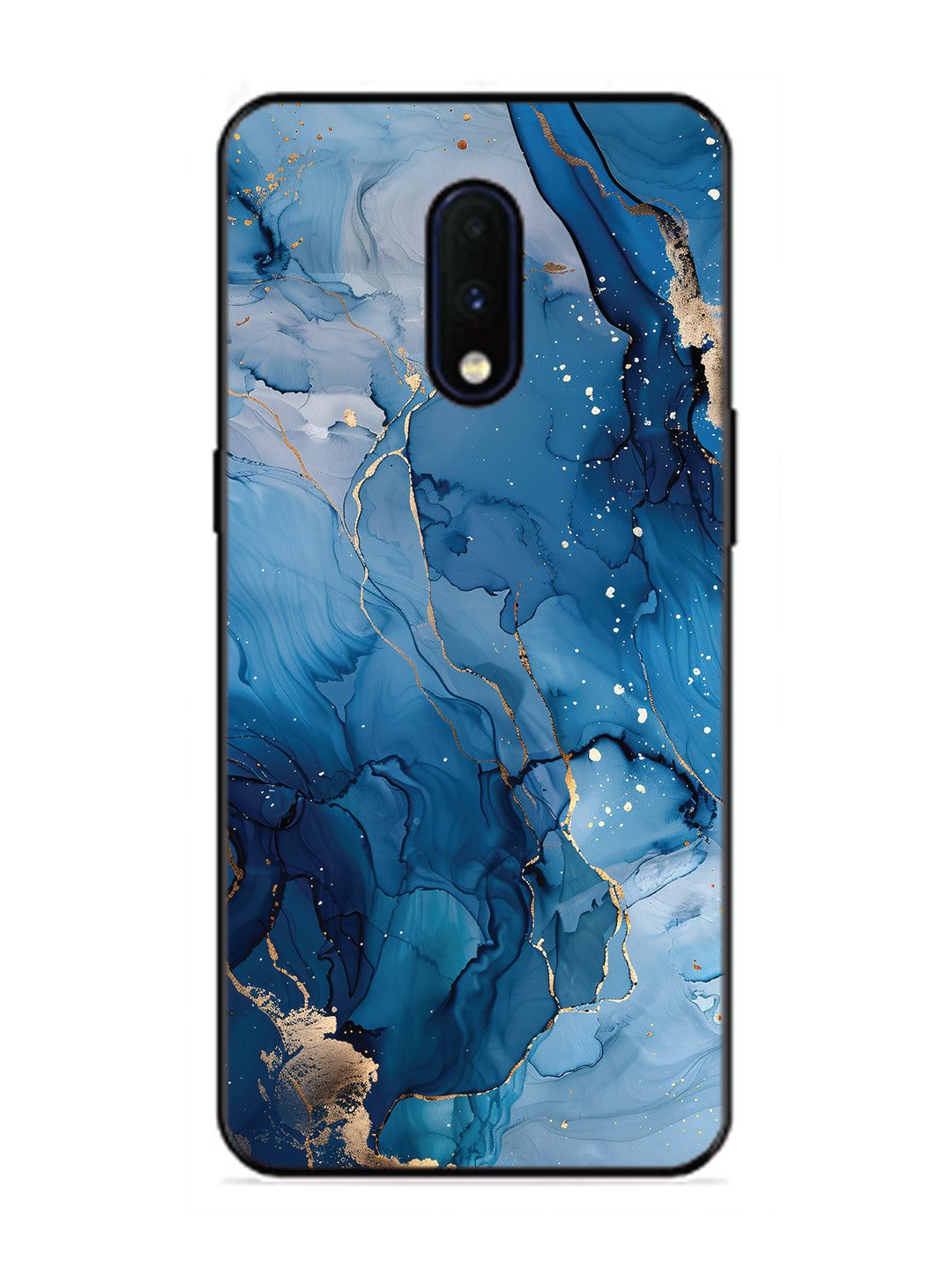 OnePlus 7 Oceanic Pattern with Golden Sprinkles