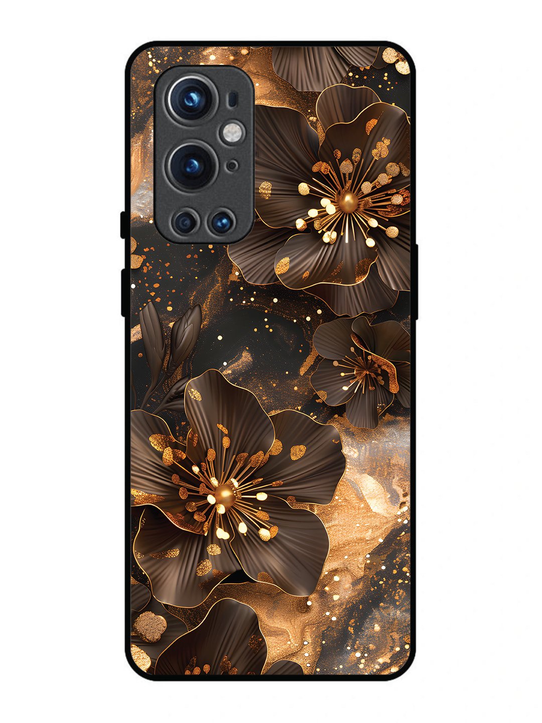 OnePlus 9 Pro Golden Flowars