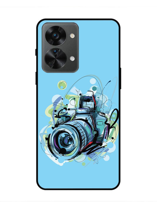 OnePlus nord 2t 5g Camera Blue Background