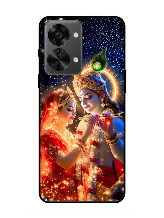 OnePlus Nord 2T 5G Radha Krishna posing with flute