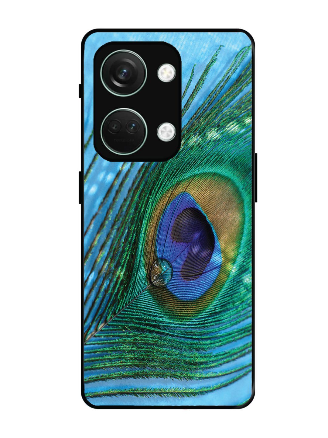 OnePlus Nord 3 A drop on Peacock Feather