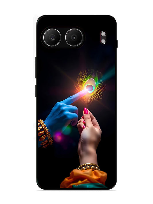 OnePlus Nord 4 5G Radha Krishna touching feather