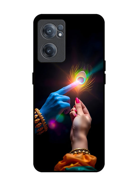 OnePlus Nord CE 2 5G Radha Krishna touching feather