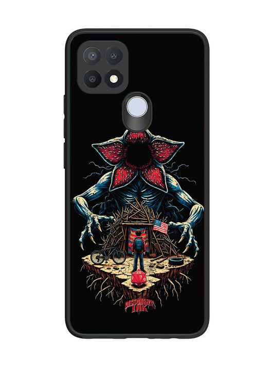 Oppo A15 Stranger Things demogorgon
