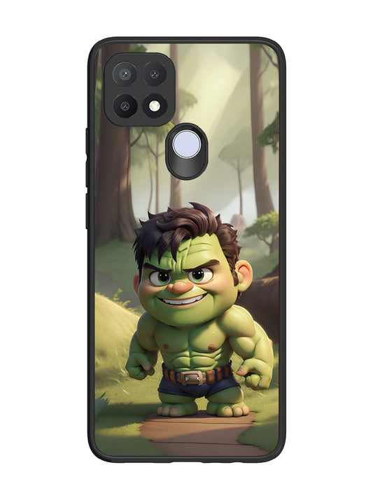 Oppo A15 cute baby hulk