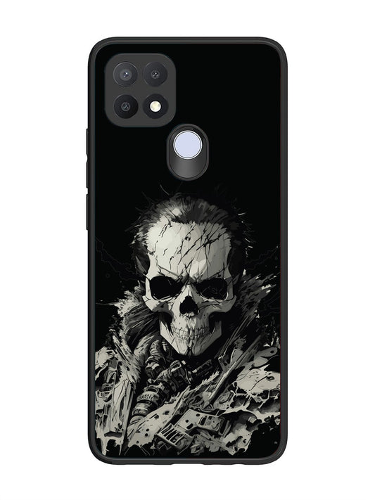 Oppo A15 Dangeruous Skull