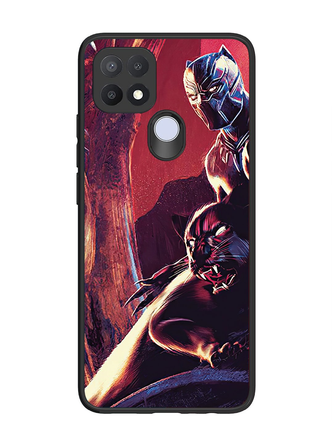 Oppo A15 black-panther-marvel-comics