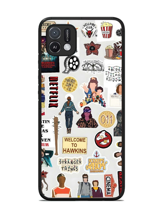 Oppo A16K Stranger Things Sticker 2