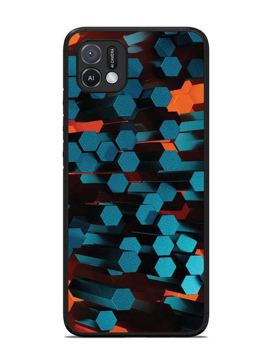 Oppo A16K Hexagon 3D Abstract