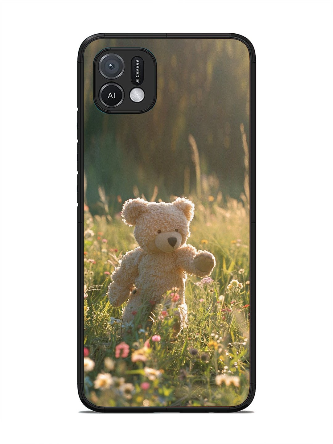Oppo A16K Teddy Bear Outdoors