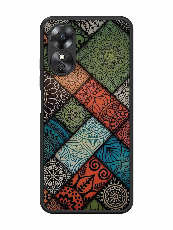 Oppo A17 Mandala Patchwork