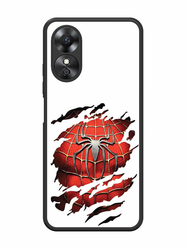 Oppo A17 Spider man iconic sign