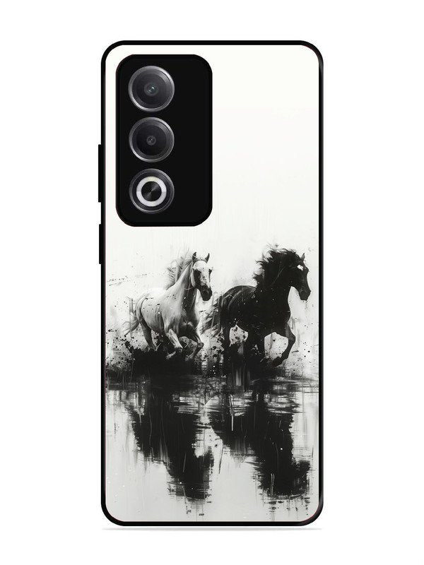 Oppo A3 Pro 5G Black & White Horse