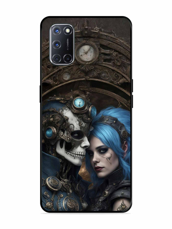 Oppo A52 Skeleton & Devil Girl