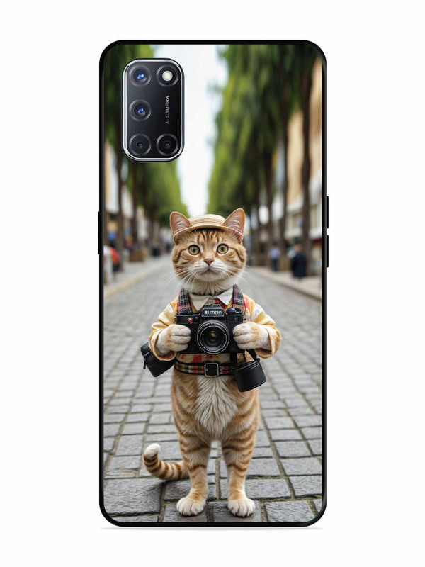 Oppo A52 Cat as Cameraman