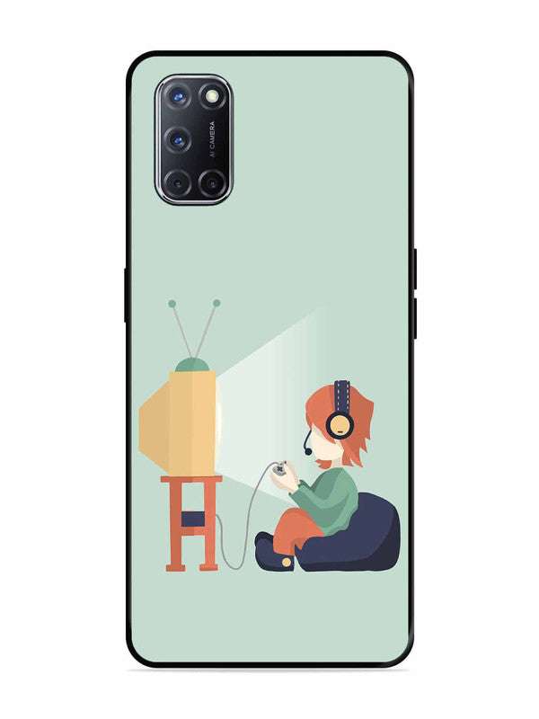 Oppo A52 Kid Playing Game
