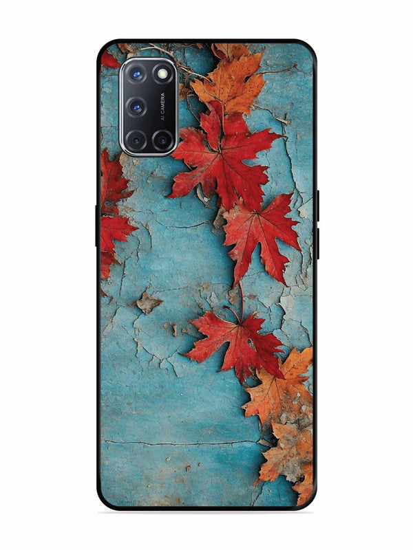 Oppo A52 Autumn Leafs Marble
