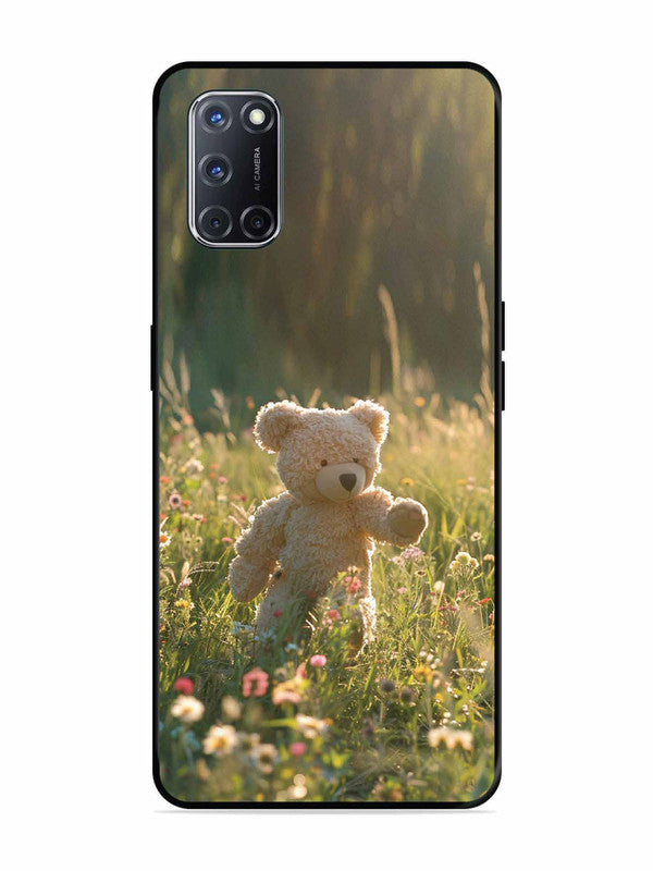 Oppo A52 Teddy Bear Outdoors