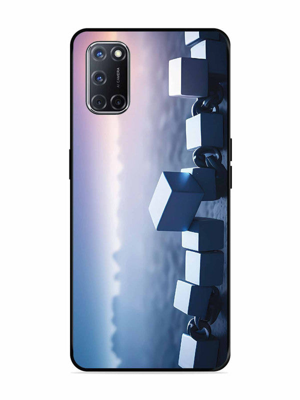 Oppo A52 Minimalist Blockchain Cube Chain
