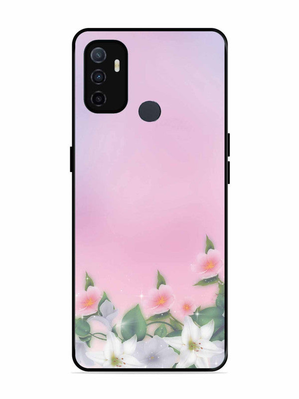 Oppo A53 Pink Floral Elegance