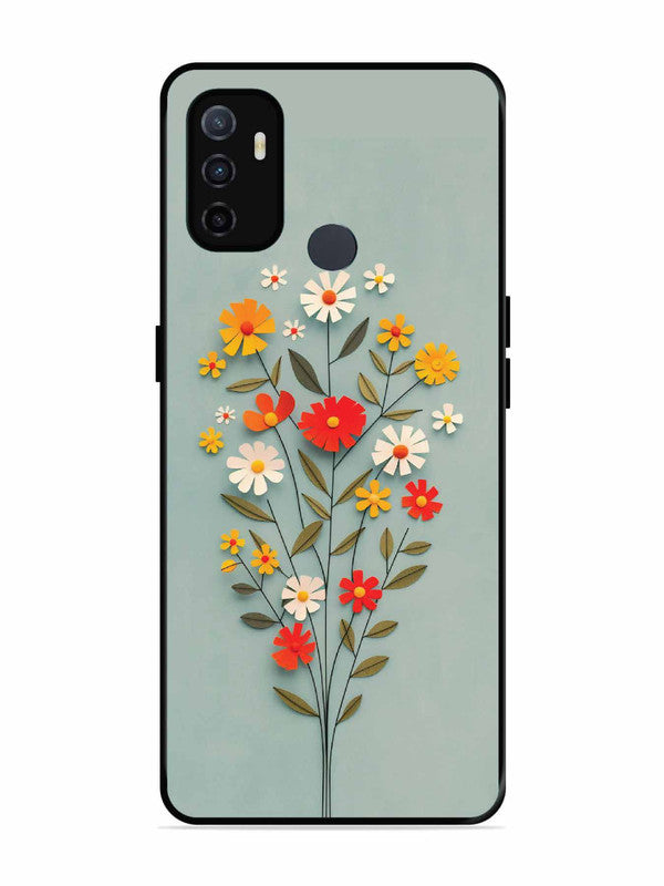 Oppo A53 Paper Flowers
