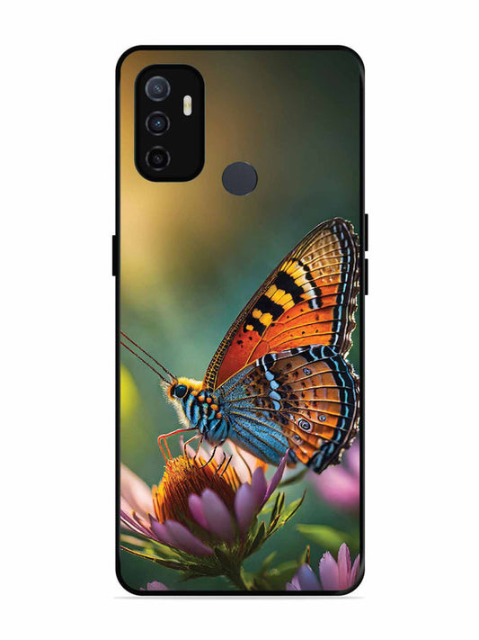 Oppo A53 Golden Hour Monarch Butterfly
