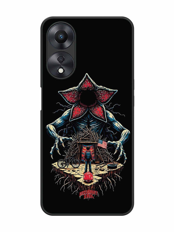 Oppo A58 5G Stranger Things demogorgon