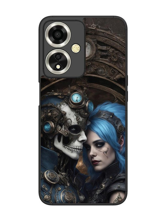 oppo a59 5g Skeleton & Devil Girl