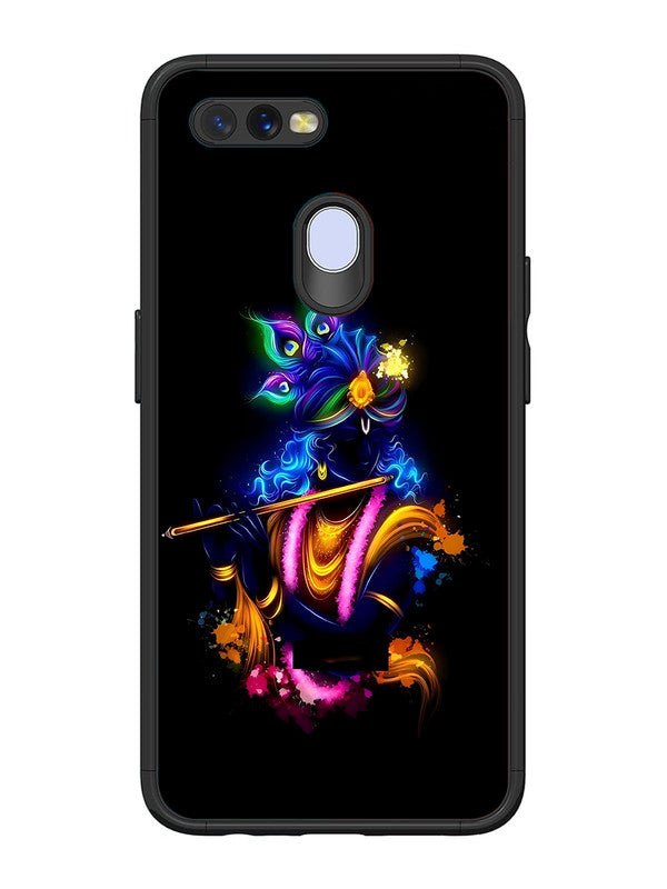Oppo A7 Krishna Playing Flute