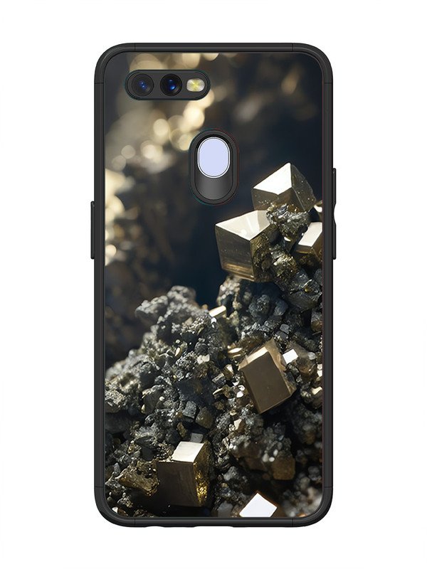Oppo A7 Gold Crystals