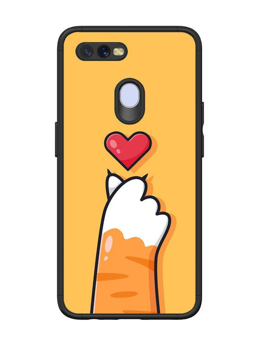 Oppo A7 Heart Hand