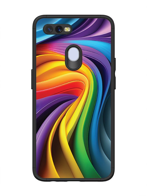 Oppo A7 Rainbow Whirl