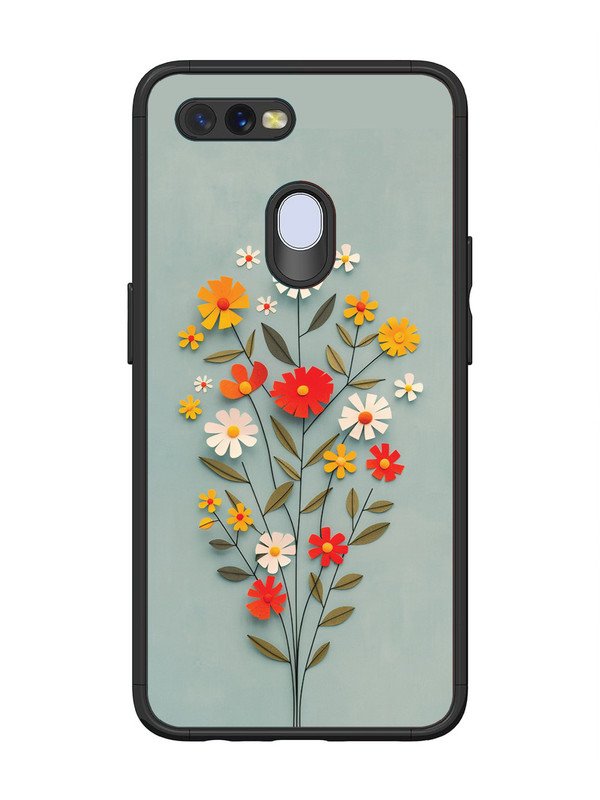 Oppo A7 Paper Flowers