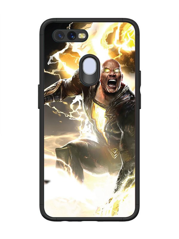 Oppo A7 black-adam-lightning