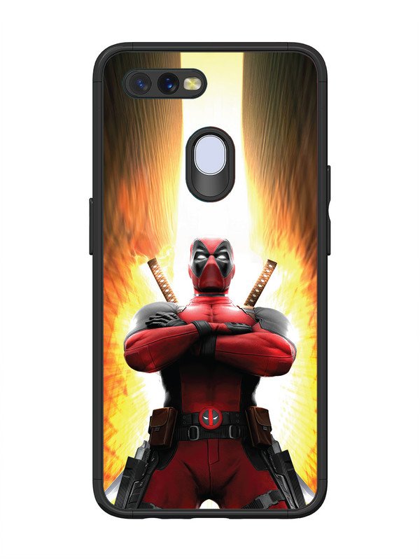 Oppo A7 deadpool-bullets