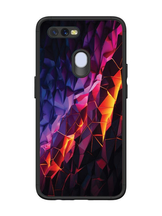 Oppo A7 3d-abstract-colorful