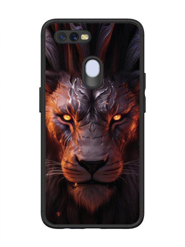 Oppo A7 Lion-animal