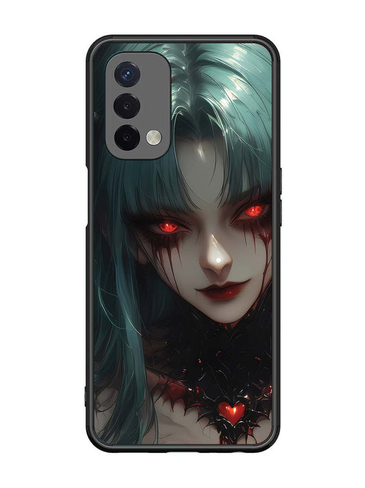 Oppo A74 5G succubus-demon-anime-girl-red-eyes