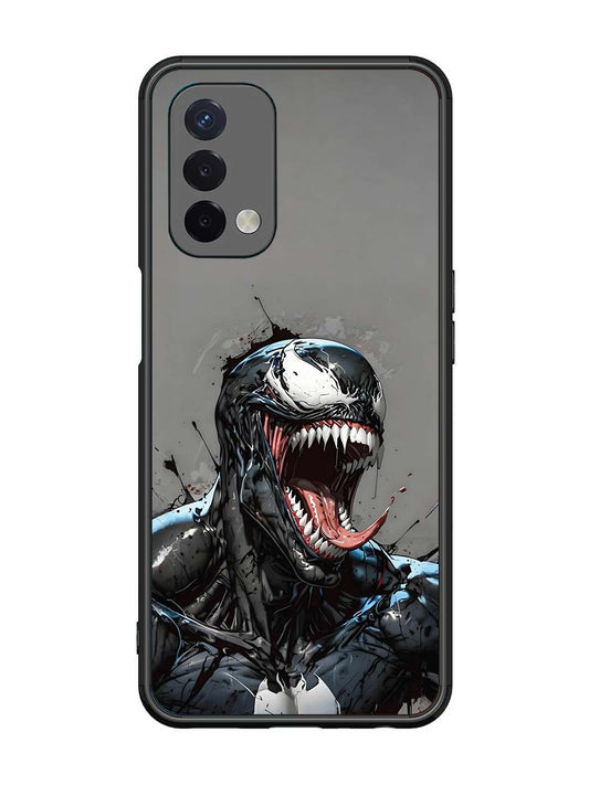 Oppo A74 5G Venom Symbiote Grin Art